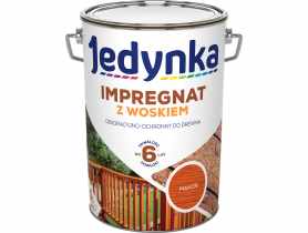 Impregnat do drewna z woskiem mahoń 5 L JEDYNKA
