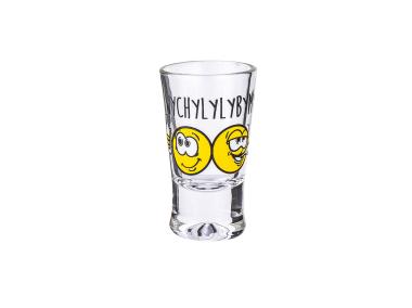 Zdjęcie: Komplet 6 kieliszków wódka Humor buźki 25 ml GLASMARK