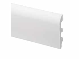 Listwa przypodłogowa 98x17,7 mm  - 2,44 m biały farba podkładowa CEZAR