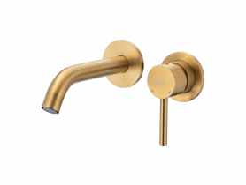 Bateria umywalkowa podtynkowa Moza Brushed gold KFA