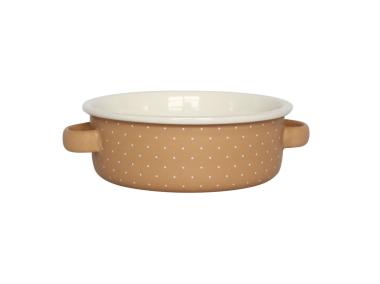 Zdjęcie: Naczynie porcelanowe Happy Home 14x5 cm beżowe ALTOMDESIGN