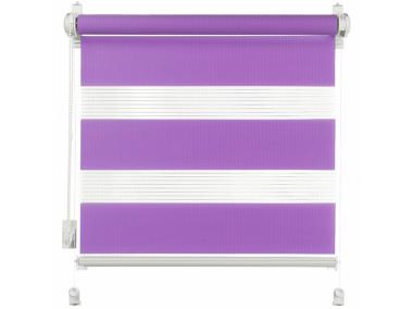 Zdjęcie: Roleta 42x140 cm Zebra II fiolet DECODESIGN