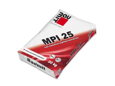 Zdjęcie: Tynk cementowo-wapienny wewnętrzny MPI 25 - 30 kg BAUMIT