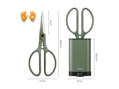 Zdjęcie: Nożyczki do roślin z pojemnikiem Plant Care FISKARS