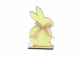 Figurka drewniana Zając Z Serduszkiem 7,5x14 cm ALTOMDESIGN