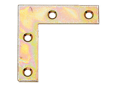 Zdjęcie: Kątownik meblowy 40x40x10 mm - 12 szt. ALBERTS