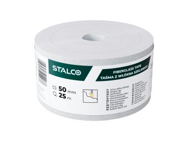 Zdjęcie: Taśma antyrysowa z włókna szklanego do płyt G-K 50 mm x 25 m STALCO
