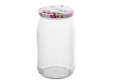 Zdjęcie: Komplet 6 słoików Spiżarnia Pani Domu 900 ml z zakrętką fi 82 6-zaczepową ALTOM DESIGN