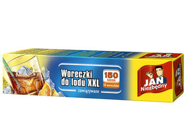 Zdjęcie: Woreczki do lodu XXL 150 kostek 10 woreczków JAN NIEZBĘDNY