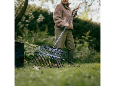 Zdjęcie: Łopato-grabie z tworzywa, głowica One Click FISKARS