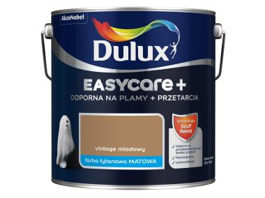 Zdjęcie: Farba lateksowa EasyCare+ Vintage Miodowy 2,5 L DULUX