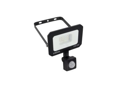Zdjęcie: Naświetlacz SMD LED z czujnikiem ruchu Aston LED S 10 W NW kolor czarny STRUHM