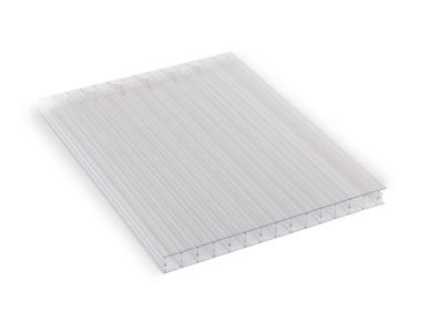 Zdjęcie: Płyta poliwęglan komorowy x-lite 210x400 cm 16 mm przezroczysta SCALA
