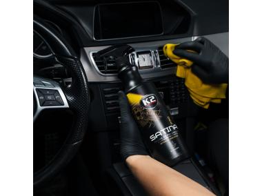 Zdjęcie: Środek do pielęgnacji plastików wewnątrz Satina Pro bezzapachowy 1 L K2