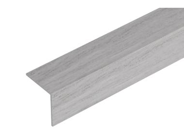 Zdjęcie: Kątownik PVC 20x20x1,1 mm jesion 2,75 m CEZAR