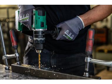 Zdjęcie: Wiertło do metalu Inox HSS-E TiN 1.0 mm DIN338, 2 sztuki STALCO PERFECT