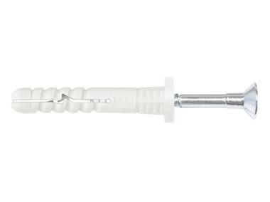 Zdjęcie: Kołek rozporowy do szybkiego montażu wbijany z kołnierzem cylindrycznym  Smnkc-05035 WKRĘT-MET