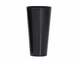 Doniczka Tubus Slime Shine antracyt 30 cm PROSPERPLAST
