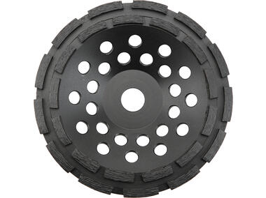 Zdjęcie: Diamentowa tarcza szlifierska 115x5x22,2mm segmentowa podwójna GRAPHITE