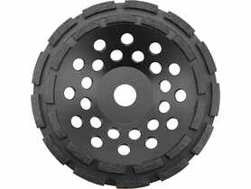Diamentowa tarcza szlifierska 115x5x22,2mm segmentowa podwójna GRAPHITE