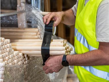 Zdjęcie: Taśma naprawcza wzmocniona 50 mm x 5 m STALCO PERFECT