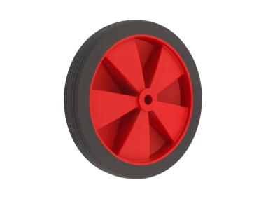 Zdjęcie: Koło do wózka 130 mm, 30 kg czerwone METRO