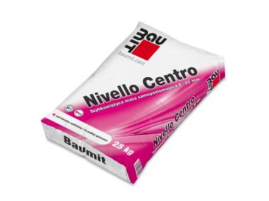 Zdjęcie: Masa samopoziomująca 5-30 mm Nivello Centro szybkowiążąca - 25 kg BAUMIT