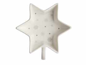 Naczynie Ballerina Winter gwiazdka 12 cm mat nbc ALTOMDESIGN