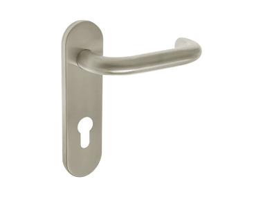 Zdjęcie: Klamka Wenus 72 WKL Inox trzpień 9 mm LOLA