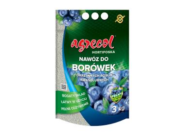 Zdjęcie: Nawóz do borówek oraz innych roślin kwasolubnych Hortifoska 3kg AGRECOL