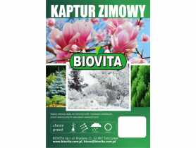 Kaptur ochronny na zimę 70x80 cm trójkątny  BIOVITA