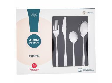 Zdjęcie: Komplet 24 sztućców pudełko flok new Cosmo ALTOMDESIGN
