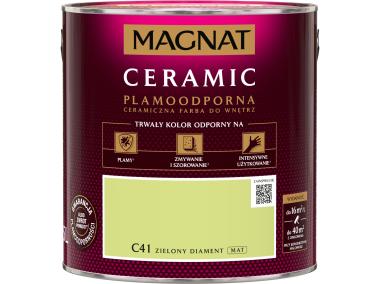 Zdjęcie: Farba Ceramic zielony diament C41 2,5L MAGNAT