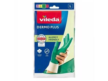 Zdjęcie: Rękawice Dermo Plus L VILEDA
