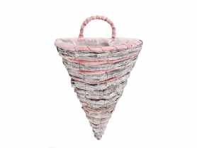 Kosz zawieszany na ścianie 25x17x30/34 h cm TIN TOURS