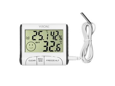 Zdjęcie: Stacja pogodowa, sonda przewodowa LCD/WS-4 ORNO