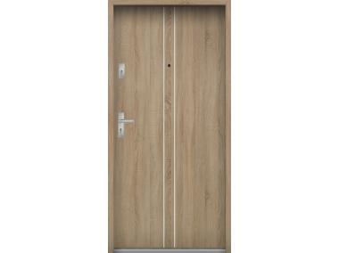 Zdjęcie: Drzwi wejściowe do mieszkań Bastion A-38 Sonoma 80 cm prawe ODP KR CENTER
