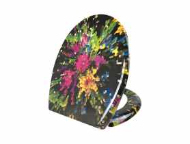 Deska sedesowa wolnoopadająca wypinana Piksels STINNEA