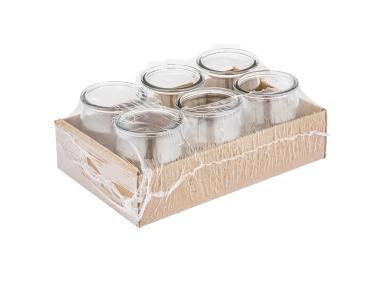 Zdjęcie: Komplet 6 słoików do deserów 140 ml  SEZON