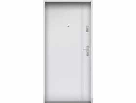 Drzwi wejściowe do mieszkań Bastion A-37 Biały 90 cm lewe OSPŁ KR CENTER