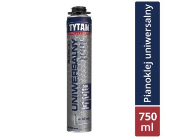 Zdjęcie: Pianoklej uniwersalny pistoletowy szary 750 ml TYTAN PROFESSIONAL