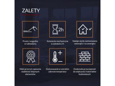 Zdjęcie: Pianoklej uniwersalny pistoletowy szary 750 ml TYTAN PROFESSIONAL