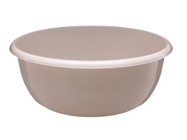 Zdjęcie: Miska okrągła Megi 16 L średnica 46cm beżowa GALICJA