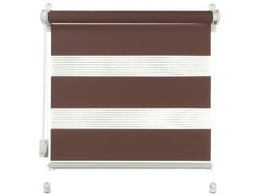 Zdjęcie: Roleta 35x140 cm Zebra II ciemny brąz DECODESIGN