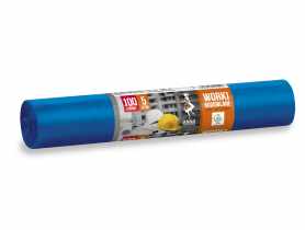 Worki budowlane 100 L -5 szt. niebieskie ANNA ZARADNA