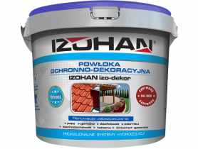 Powłoka ochronno-dekoracyjna Izo-Dekor czerwony 5 kg IZOHAN