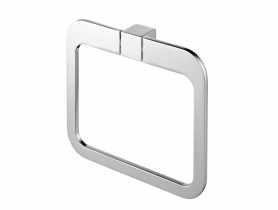 Wieszak owalny Futura silver chrom BISK