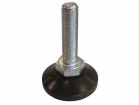 Stopki do mebli regulowane M10 - 17+40 mm, 2 sztuki HSI