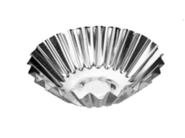 Zdjęcie: Foremki do babaeczek 65 mm - 10 szt. SMART KITCHEN BAKING