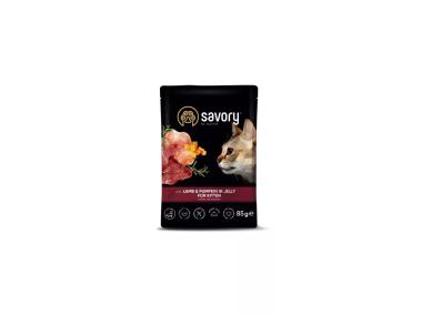 Zdjęcie: Karma mokra dla kociąt jagnięcina z dynią 85 g SAVORY